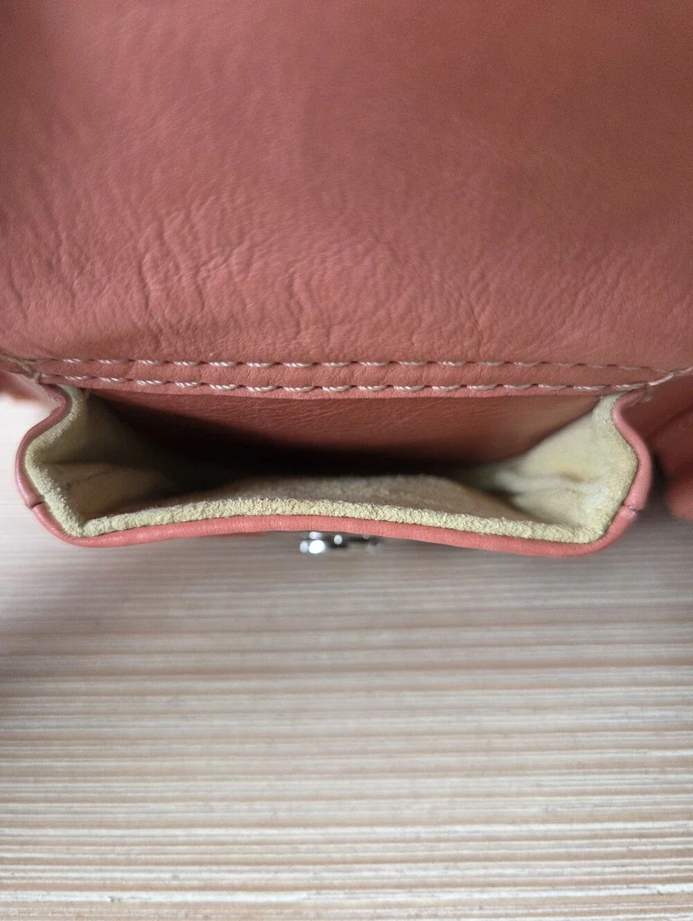 Vintage Y2K Marc Jacobs Coral Pink Leather Shoulder Bag Cargo Pocket Hobo Purse